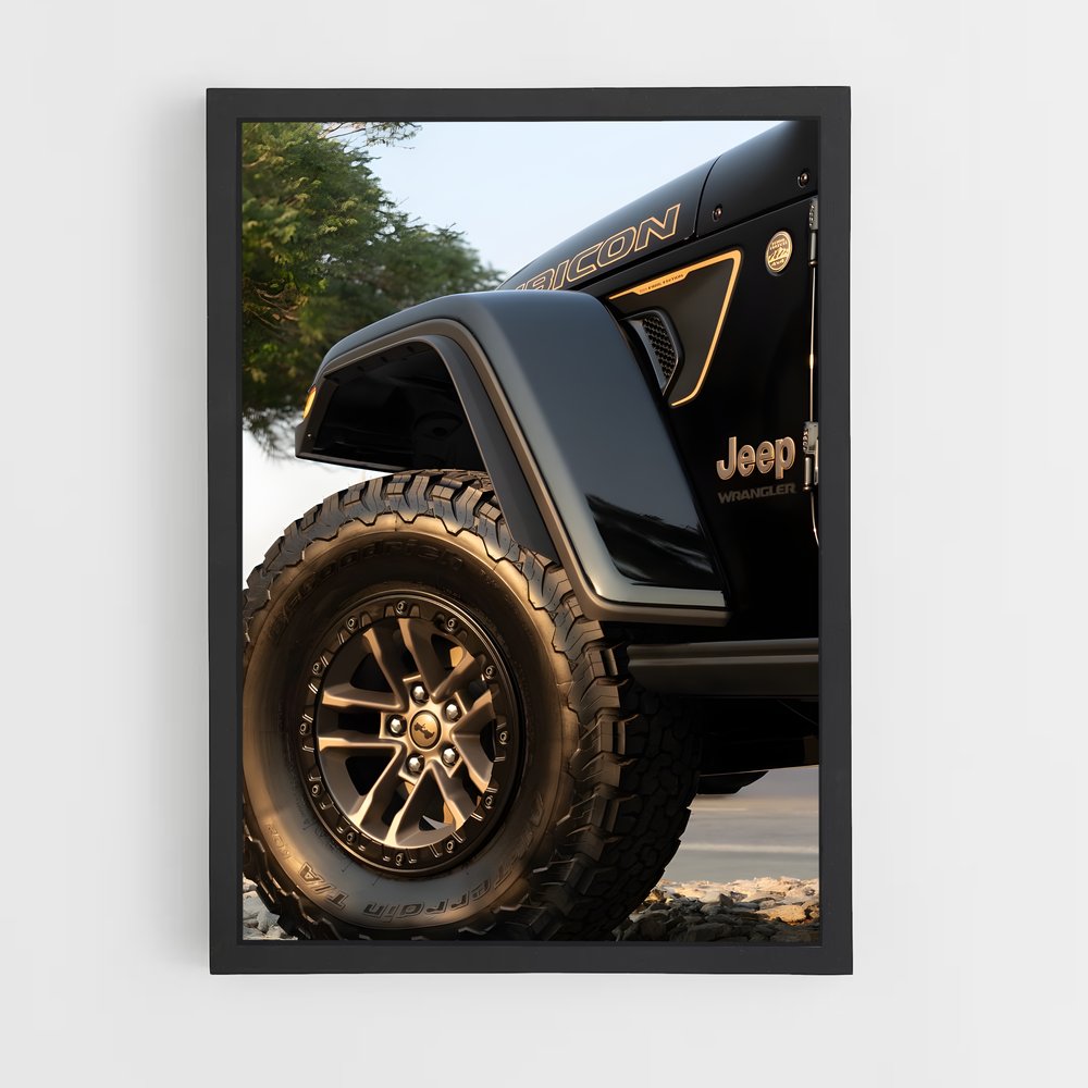 Poster Offroad Legend – affiche Jeep (vue 2)